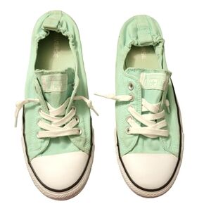 CONVERSE All-Star Women's Mint Shoreline Slip-On Sneakers